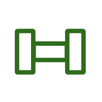 Dumbbell icon